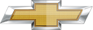The Chevrolet logo, also known as the "bowtie," featuring a gold cross with a textured pattern, outlined in silver, representing the American automobile brand.