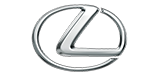 The Lexus logo, featuring a stylized silver "L" enclosed in an oval, representing the Japanese luxury automobile brand known for elegance, innovation, and performance.
