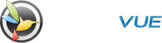 The BlackVue logo, featuring a circular emblem with a colorful hummingbird inside and the brand name "BLACKVUE" in bold black and blue text. BlackVue is known for its high-quality dash cameras and automotive security solutions.