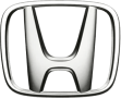 The Honda logo, featuring a bold silver "H" enclosed in a rectangular frame, representing the Japanese automobile brand known for reliability and innovation.